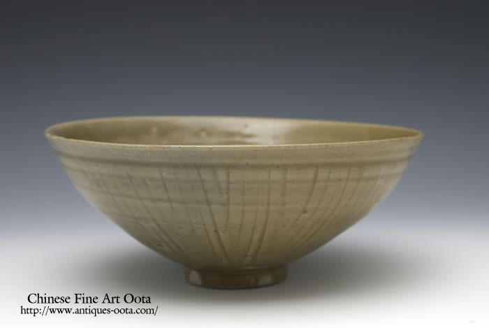 古代高麗青磁茶碗 時代木箱付 タルカ 西2Fさ4-1219③