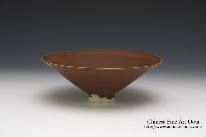 北宋定窯黒釉碗