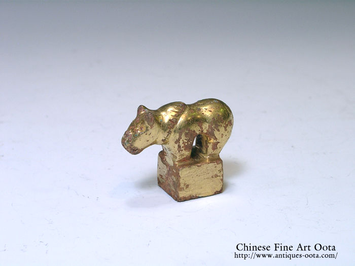 糸印 銅印 金属工芸 古銅 猿鈕 印材 印章 象紐 古玩 中国美術 日
