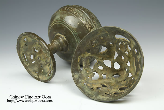 割引クーポンセール 中国 古銅青銅 神獣文 博山香炉 D R3593A - 美術品